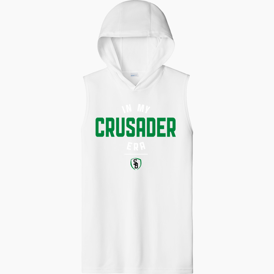 ST BERNARD'S ACADEMY CRUSADERS <span class="pdp-name-mascot">ST BERNARD'S CATHOLIC CRUSADERS</span> Sport-Tek Men's Competitor Sleeveless Hoodie