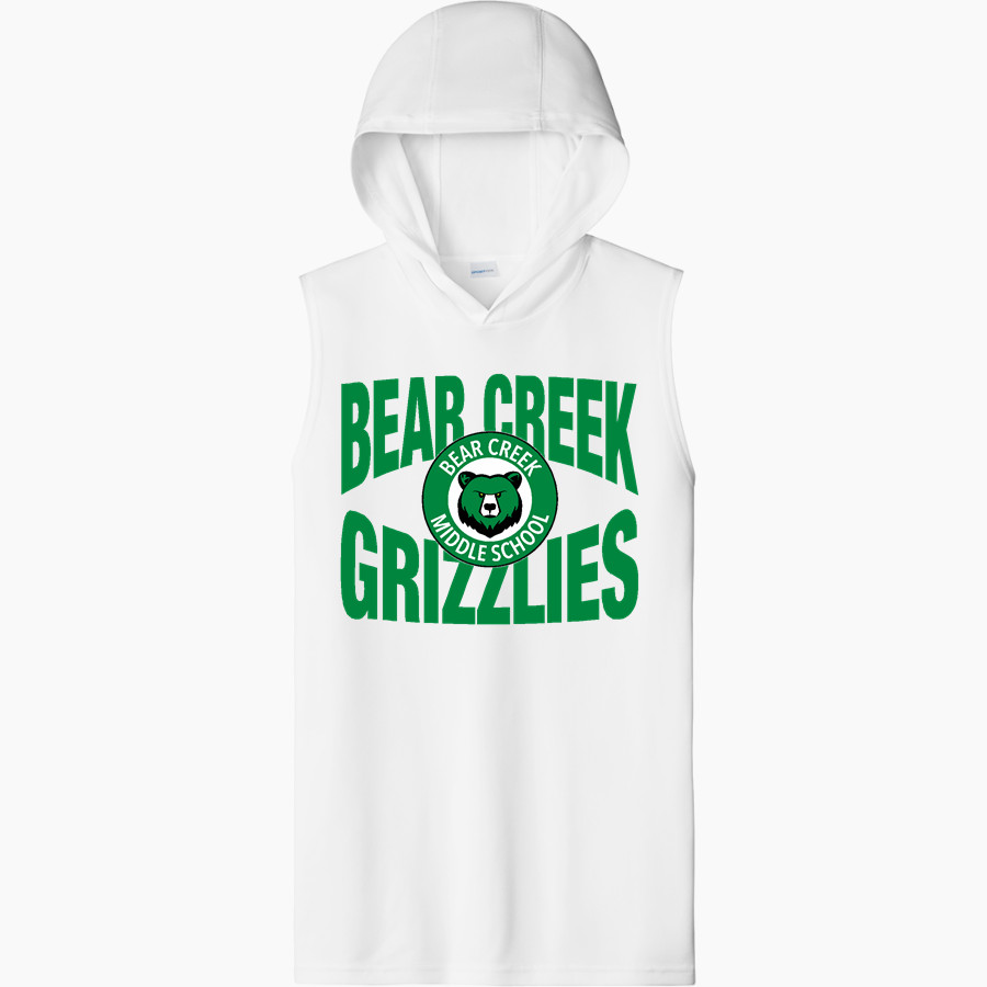 Bear Creek Grizzlies Sport-Tek Men's Competitor Sleeveless Hoodie