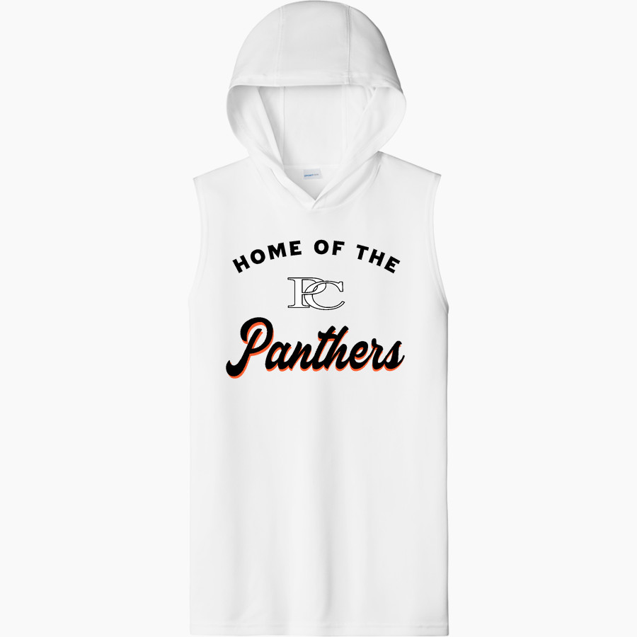 PRAIRIE CITY SCHOOL PANTHERS <span class="pdp-name-mascot">PRAIRIE CITY PANTHERS</span> Sport-Tek Men's Competitor Sleeveless Hoodie