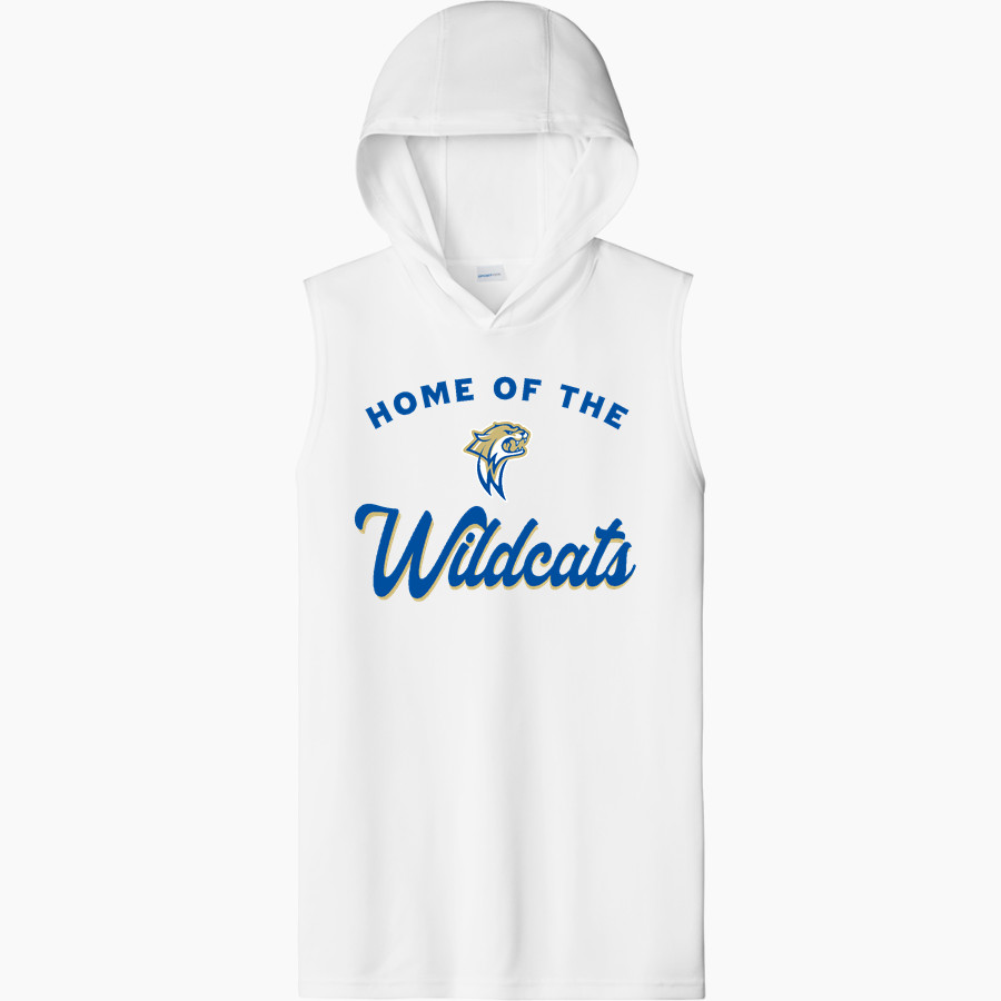 WATERFORD HIGH SCHOOL WILDCATS <span class="pdp-name-mascot">WATERFORD WILDCATS</span> Sport-Tek Men's Competitor Sleeveless Hoodie