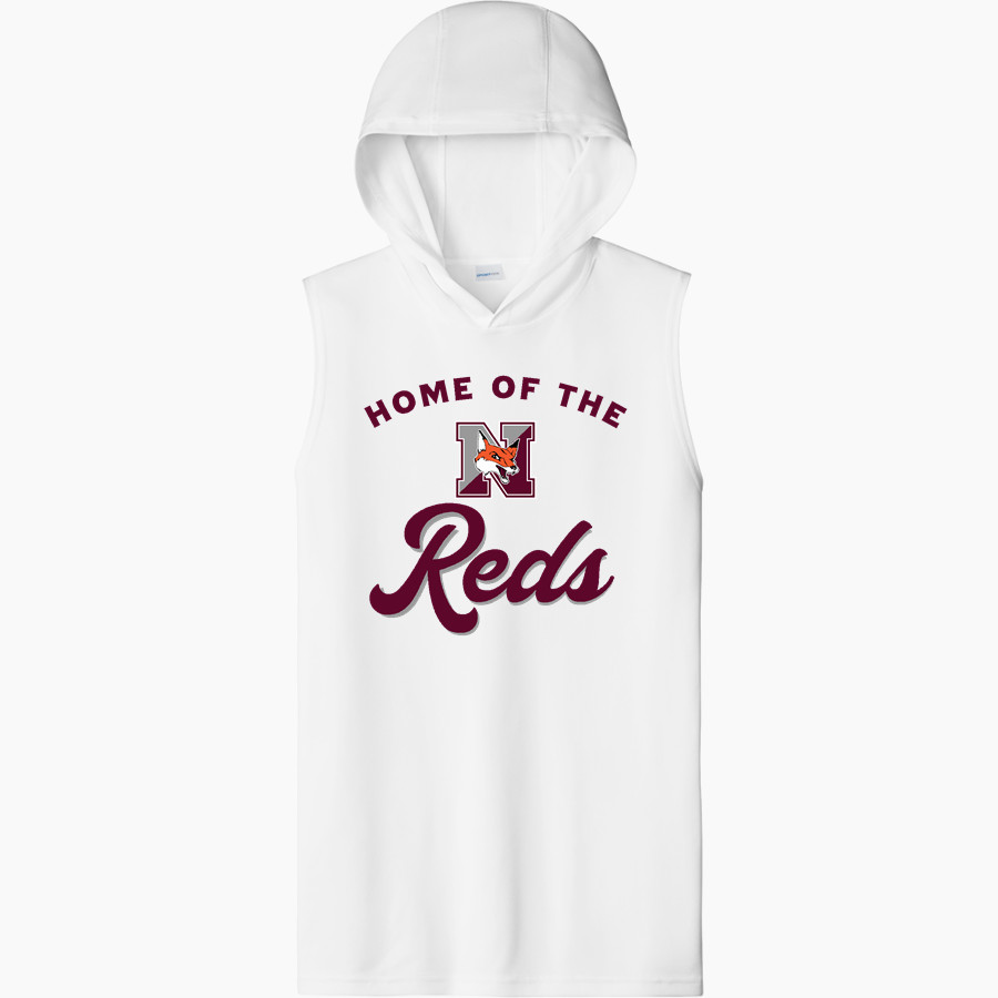 NEWARK HIGH SCHOOL REDS <span class="pdp-name-mascot">NEWARK REDS</span> Sport-Tek Men's Competitor Sleeveless Hoodie
