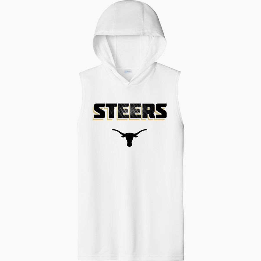 BIG SPRING HIGH SCHOOL STEERS Sport-Tek Men's Competitor Sleeveless Hoodie