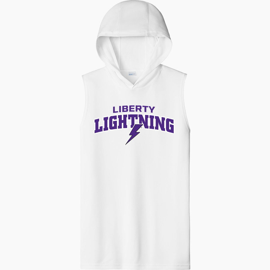 LIBERTY HIGH SCHOOL LIGHTNING <span class="pdp-name-mascot">LIBERTY LIGHTNING</span> Sport-Tek Men's Competitor Sleeveless Hoodie