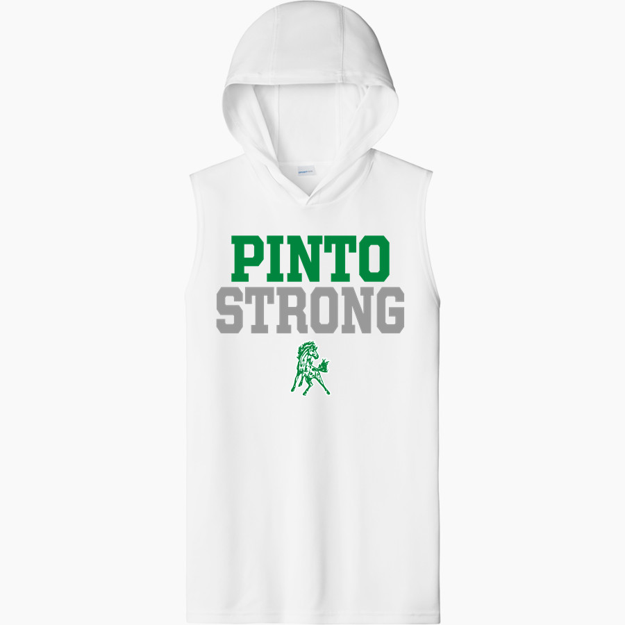MORIARTY HIGH SCHOOL PINTOS Sport-Tek Men's Competitor Sleeveless Hoodie