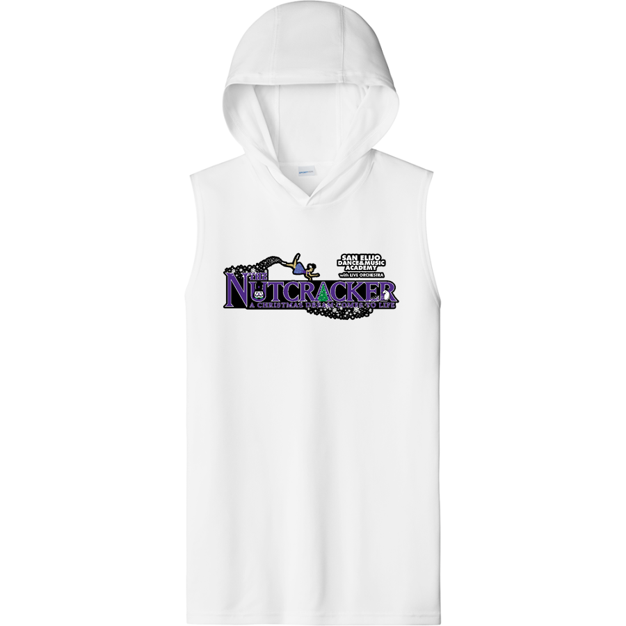 San Elijo Dance & Music Academy <span class="pdp-name-mascot">San Elijo Ballerina</span> Sport-Tek Men's Competitor Sleeveless Hoodie