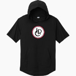 Indianapolis Rowing Center Indianapolis Rowing <span class="pdp-name-mascot">Indianapolis Rowing Center</span> Sport-Tek Men's PosiCharge Tri-Blend Wicking Short Sleeve Hoodie Front Thumbnail