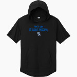 St. Mark's Episcopal Lions <span class="pdp-name-mascot">Saint Mark's Episcopal School Lions</span> Sport-Tek Men's PosiCharge Tri-Blend Wicking Short Sleeve Hoodie Front Thumbnail