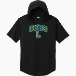 La Verkin Cubs <span class="pdp-name-mascot">La Verkin Elementary School Cubs</span> Sport-Tek Men's PosiCharge Tri-Blend Wicking Short Sleeve Hoodie Front Thumbnail