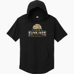 Yakima Sunkings Sunkings <span class="pdp-name-mascot">Yakima Sunkings</span> Sport-Tek Men's PosiCharge Tri-Blend Wicking Short Sleeve Hoodie Front Thumbnail