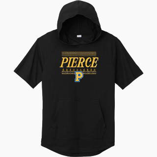 Sport-Tek Men's PosiCharge Tri-Blend Wicking Short Sleeve Hoodie