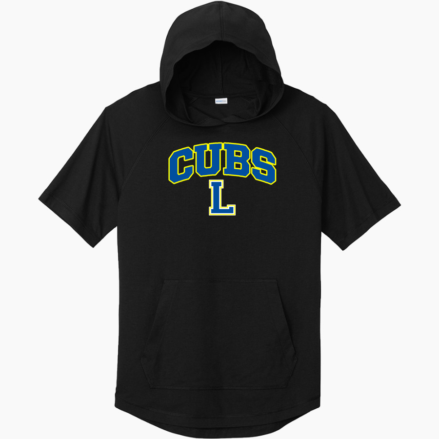 La Verkin Cubs <span class="pdp-name-mascot">La Verkin Elementary School Cubs</span> Sport-Tek Men's PosiCharge Tri-Blend Wicking Short Sleeve Hoodie