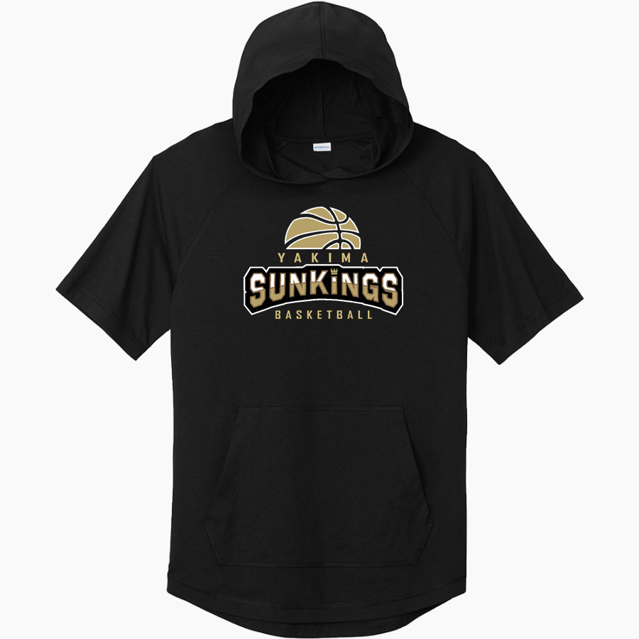 Yakima Sunkings Sunkings <span class="pdp-name-mascot">Yakima Sunkings</span> Sport-Tek Men's PosiCharge Tri-Blend Wicking Short Sleeve Hoodie