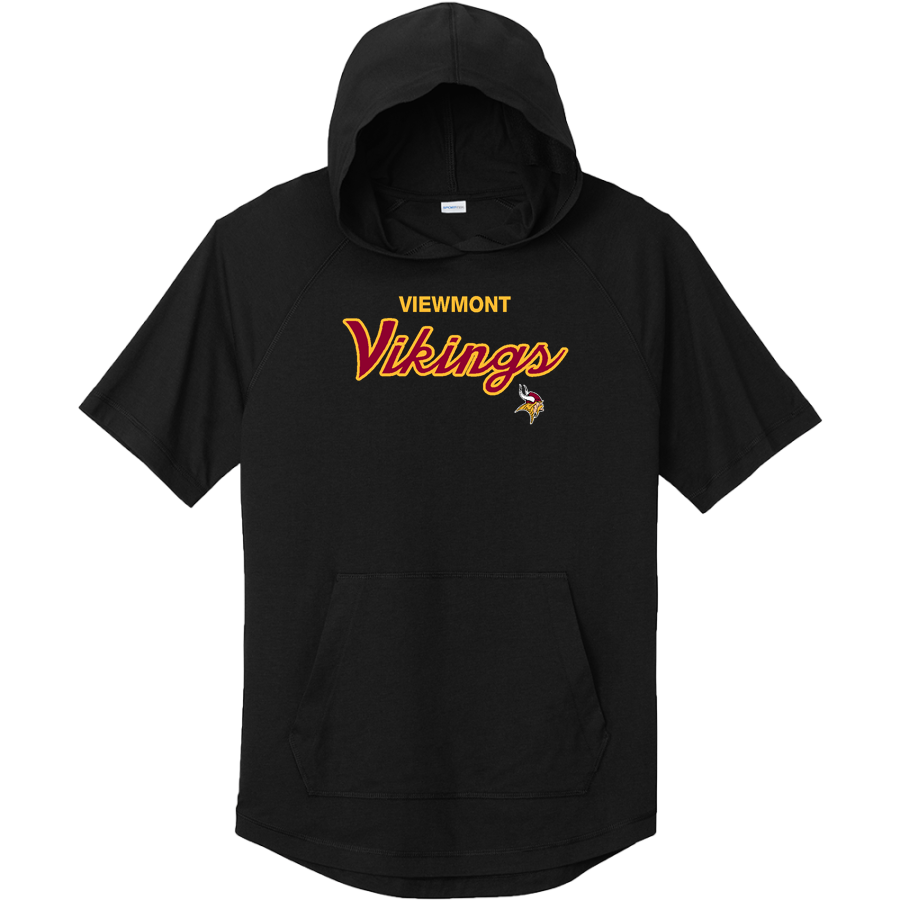 VIEWMONT HIGH SCHOOL VIKINGS <span class="pdp-name-mascot">VIEWMONT VIKINGS</span> Sport-Tek Men's PosiCharge Tri-Blend Wicking Short Sleeve Hoodie