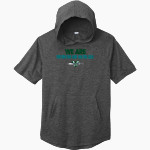 Farmington Glen Aquatic Club Sport-Tek Men's PosiCharge Tri-Blend Wicking Short Sleeve Hoodie Front Thumbnail