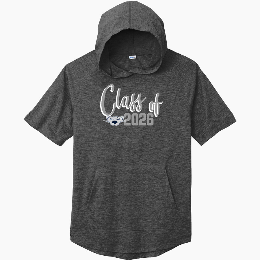 St. Joseph's University, New York <span class="pdp-name-mascot">St. Joseph's University, New York</span> Sport-Tek Men's PosiCharge Tri-Blend Wicking Short Sleeve Hoodie