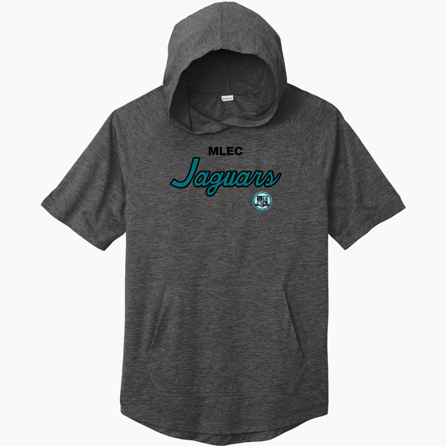Miami Lakes Jaguars Sport-Tek Men's PosiCharge Tri-Blend Wicking Short Sleeve Hoodie