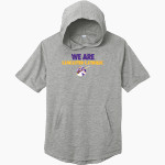 LANCASTER CATHOLIC HIGH SCHOOL CRUSADERS <span class="pdp-name-mascot">LANCASTER CRUSADERS</span> Sport-Tek Men's PosiCharge Tri-Blend Wicking Short Sleeve Hoodie Front Thumbnail