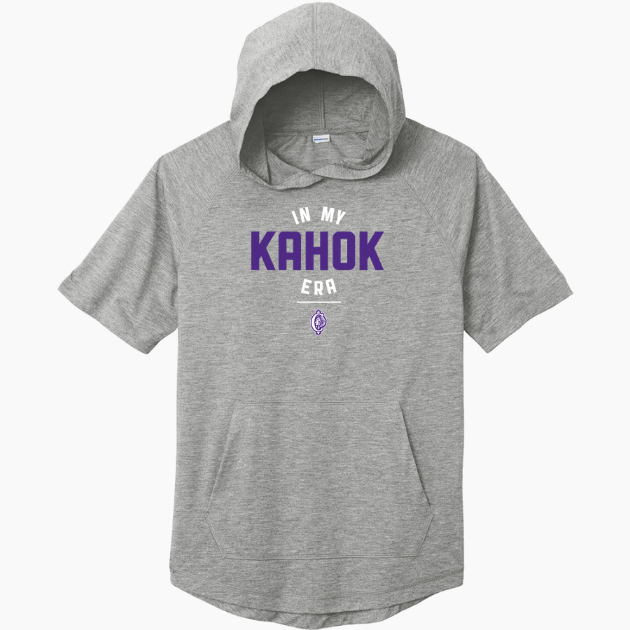 Collinsville Kahoks <span class="pdp-name-mascot">Collinsville Kahoks</span> Sport-Tek Men's PosiCharge Tri-Blend Wicking Short Sleeve Hoodie