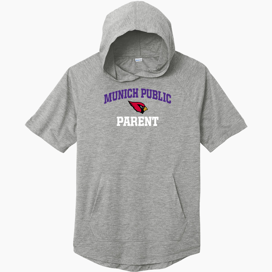 Munich Public Magic Storms <span class="pdp-name-mascot">Munich Public Magic Storms</span> Sport-Tek Men's PosiCharge Tri-Blend Wicking Short Sleeve Hoodie