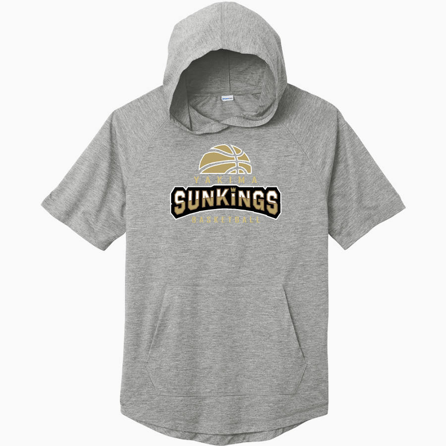 Yakima Sunkings Sunkings <span class="pdp-name-mascot">Yakima Sunkings</span> Sport-Tek Men's PosiCharge Tri-Blend Wicking Short Sleeve Hoodie