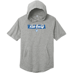WALLA WALLA HIGH SCHOOL BLUE DEVILS <span class="pdp-name-mascot">WALLA WALLA BLUE DEVILS</span> Sport-Tek Men's PosiCharge Tri-Blend Wicking Short Sleeve Hoodie Front Thumbnail