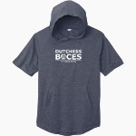 Dutchess BOCES <span class="pdp-name-mascot">Dutchess County BOCES</span> Sport-Tek Men's PosiCharge Tri-Blend Wicking Short Sleeve Hoodie Front Thumbnail