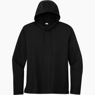 Sport-Tek Men's PosiCharge Tri-Blend Long Sleeve Hoodie Tee