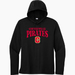 COFFEEVILLE HIGH SCHOOL PIRATES Sport-Tek Men's PosiCharge Tri-Blend Long Sleeve Hoodie Tee Front Thumbnail