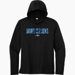 James Clemens Jets Sport-Tek Men's PosiCharge Tri-Blend Long Sleeve Hoodie Tee Front Thumbnail