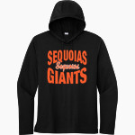 Sequoias Giants <span class="pdp-name-mascot">College of the Sequoias</span> Sport-Tek Men's PosiCharge Tri-Blend Long Sleeve Hoodie Tee Front Thumbnail