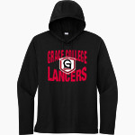 Grace College Lancers <span class="pdp-name-mascot">Grace College Lancers</span> Sport-Tek Men's PosiCharge Tri-Blend Long Sleeve Hoodie Tee Front Thumbnail
