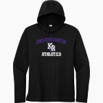King's Ridge Christian Tigers Sport-Tek Men's PosiCharge Tri-Blend Long Sleeve Hoodie Tee Front Thumbnail