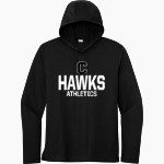 CISTERCIAN PREPARATORY SCHOOL HAWKS <span class="pdp-name-mascot">CISTERCIAN HAWKS</span> Sport-Tek Men's PosiCharge Tri-Blend Long Sleeve Hoodie Tee Front Thumbnail