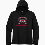 SPENCERVILLE HIGH SCHOOL BEARCATS <span class="pdp-name-mascot">SPENCERVILLE BEARCATS</span> Sport-Tek Men's PosiCharge Tri-Blend Long Sleeve Hoodie Tee Front Thumbnail