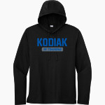 Cascade Kodiaks Sport-Tek Men's PosiCharge Tri-Blend Long Sleeve Hoodie Tee Front Thumbnail