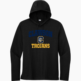 Sport-Tek Men's PosiCharge Tri-Blend Long Sleeve Hoodie Tee