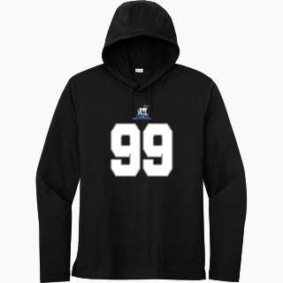 Sport-Tek Men's PosiCharge Tri-Blend Long Sleeve Hoodie Tee