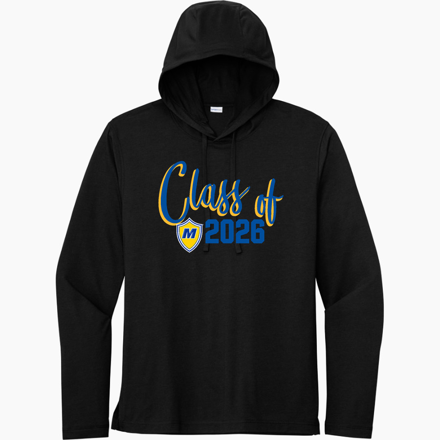 Madonna Crusaders <span class="pdp-name-mascot">Madonna Crusaders</span> Sport-Tek Men's PosiCharge Tri-Blend Long Sleeve Hoodie Tee