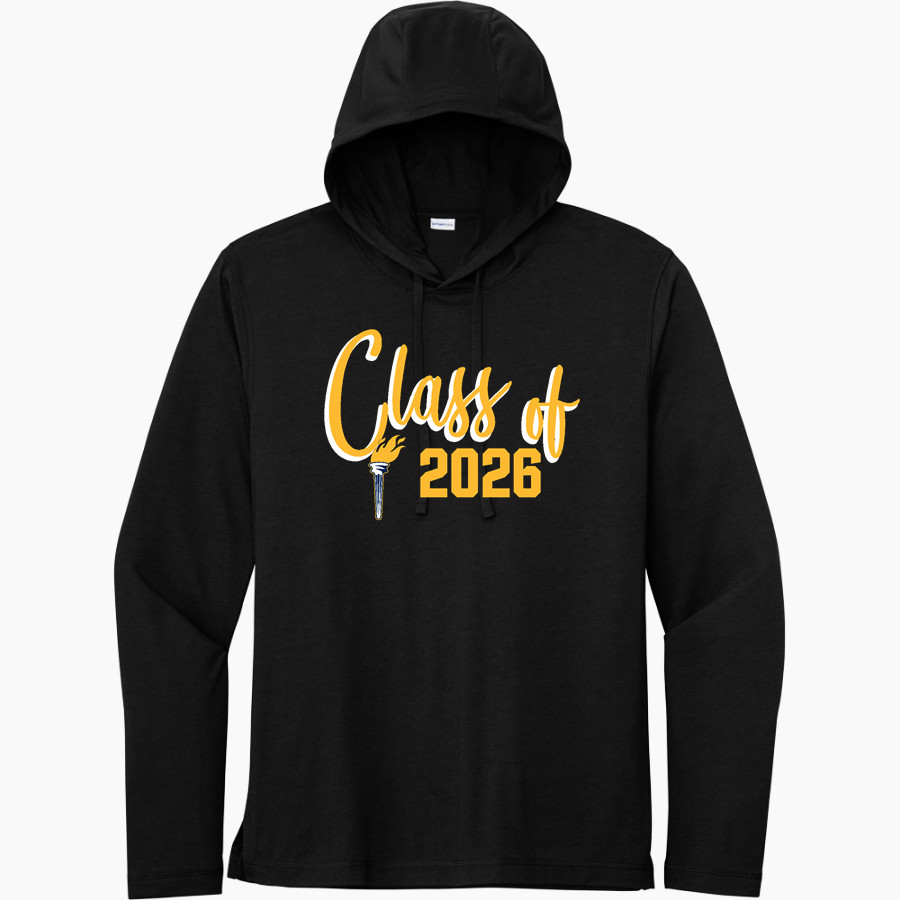 Trinity Christian Blazers Sport-Tek Men's PosiCharge Tri-Blend Long Sleeve Hoodie Tee