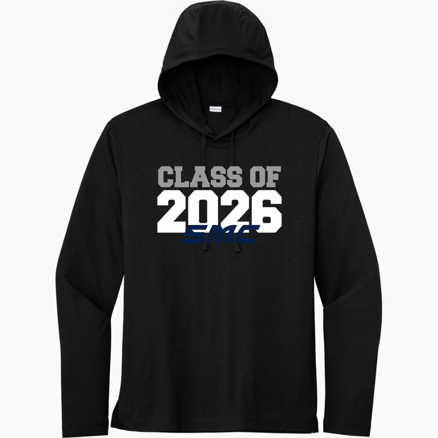Santa Monica Corsairs <span class="pdp-name-mascot">Santa Monica College Corsairs</span> Sport-Tek Men's PosiCharge Tri-Blend Long Sleeve Hoodie Tee