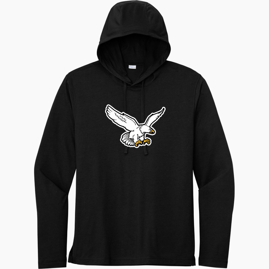 Hudson's Bay Eagles Sport-Tek Men's PosiCharge Tri-Blend Long Sleeve Hoodie Tee