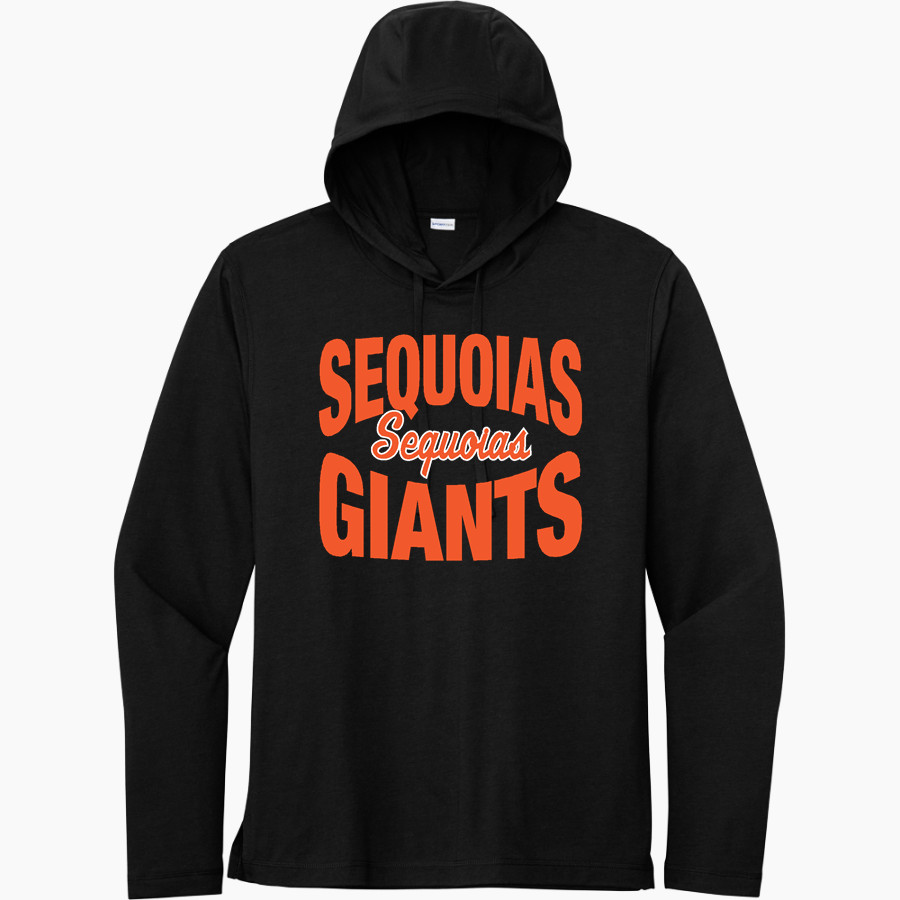 Sequoias Giants <span class="pdp-name-mascot">College of the Sequoias</span> Sport-Tek Men's PosiCharge Tri-Blend Long Sleeve Hoodie Tee