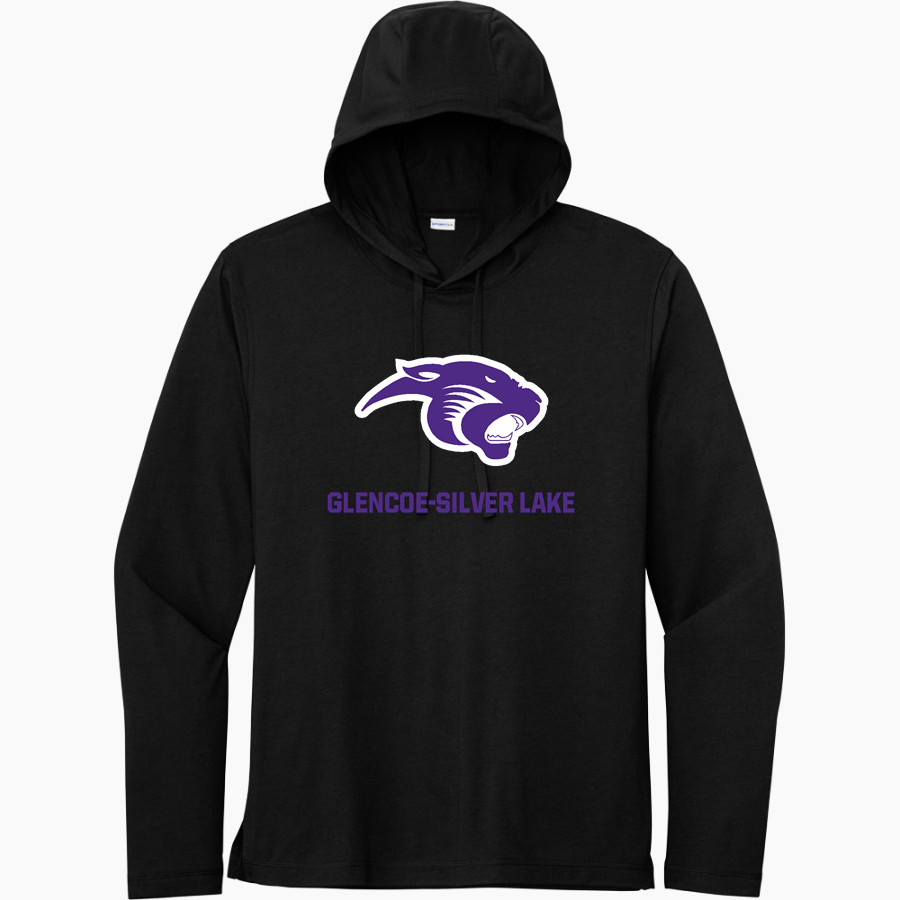 Glencoe-Silver Lake Panthers <span class="pdp-name-mascot">Glencoe Silver-Lake Panthers</span> Sport-Tek Men's PosiCharge Tri-Blend Long Sleeve Hoodie Tee