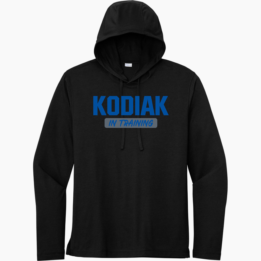 Cascade Kodiaks Sport-Tek Men's PosiCharge Tri-Blend Long Sleeve Hoodie Tee