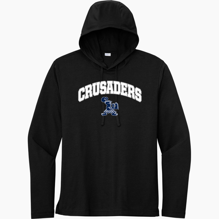 A L JOHNSON HIGH SCHOOL CRUSADERS <span class="pdp-name-mascot">A L JOHNSON CRUSADERS</span> Sport-Tek Men's PosiCharge Tri-Blend Long Sleeve Hoodie Tee