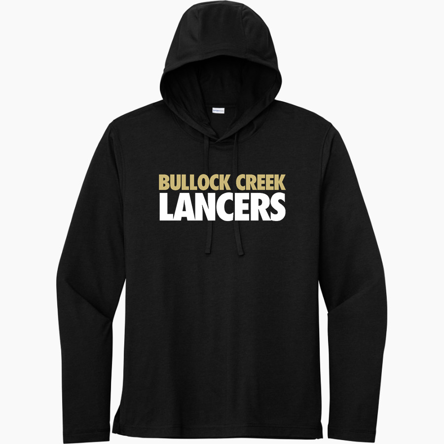 BULLOCK CREEK HIGH SCHOOL LANCERS Sport-Tek Men's PosiCharge Tri-Blend Long Sleeve Hoodie Tee