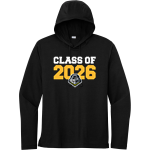 GALESBURG HIGH SCHOOL SILVER STREAKS <span class="pdp-name-mascot">GALESBURG SILVER STREAKS</span> Sport-Tek Men's PosiCharge Tri-Blend Long Sleeve Hoodie Tee Front Thumbnail