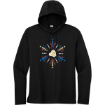 ROYAL HIGH SCHOOL KNIGHTS <span class="pdp-name-mascot">ROYAL KNIGHTS</span> Sport-Tek Men's PosiCharge Tri-Blend Long Sleeve Hoodie Tee Front Thumbnail