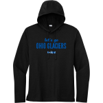 Ohio Glaciers Glaciers <span class="pdp-name-mascot">Ohio Glaciers Glaciers</span> Sport-Tek Men's PosiCharge Tri-Blend Long Sleeve Hoodie Tee Front Thumbnail