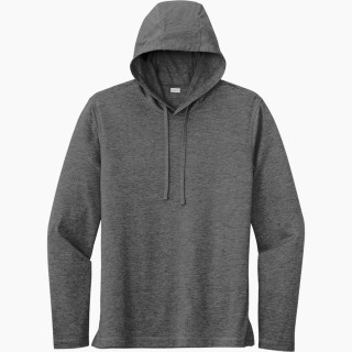 Sport-Tek Men's PosiCharge Tri-Blend Long Sleeve Hoodie Tee